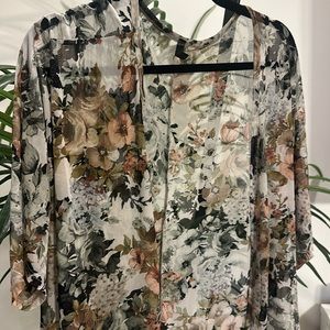 Sheer coverup/ cardigan